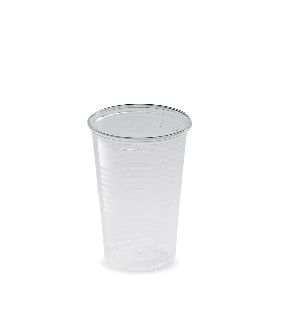 Plastový pohár PP 300ml, TRANSPARENTNÝ, 78mm, 100ks/bal