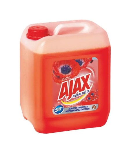 AJAX floral Fiesta 5l-červený