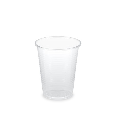 Plastový pohár BIO (PLA) ČÍRY, 180ml, pr. 70mm, 100ks/bal