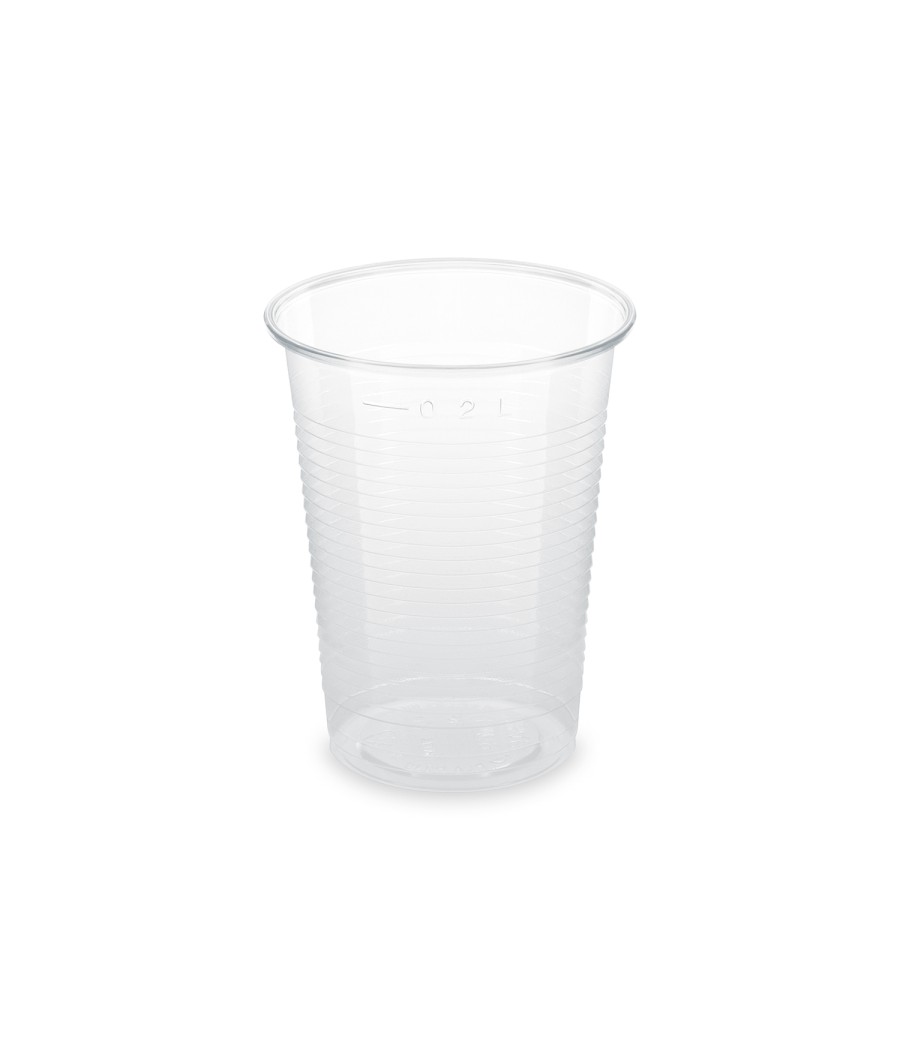 Plastový pohár BIO (PLA) ČÍRY, 200ml, pr. 70mm, 100ks/bal