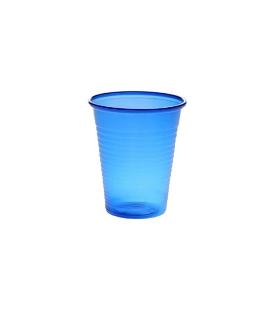 Plastový pohár (PP) 200ml, BLUE CUP, pr. 70mm, 100ks.bal.