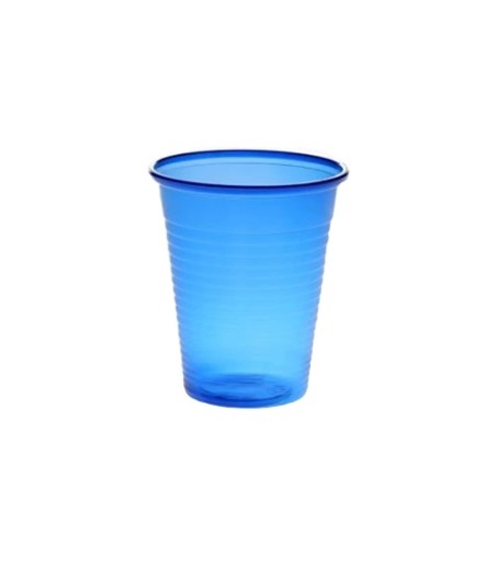 Plastový pohár (PP) 200ml, BLUE CUP, pr. 70mm, 100ks.bal.