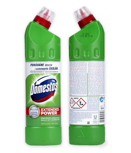 Domestos WC Pine Fresh 24H, ZELENÝ, 750ml