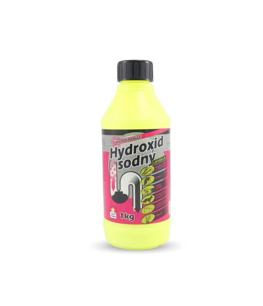 Hydroxid sodný - čistič odpadov, 1 KG