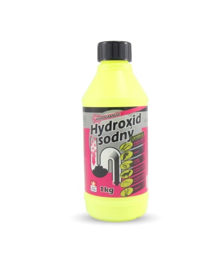 Hydroxid sodný - čistič odpadov, 1 KG