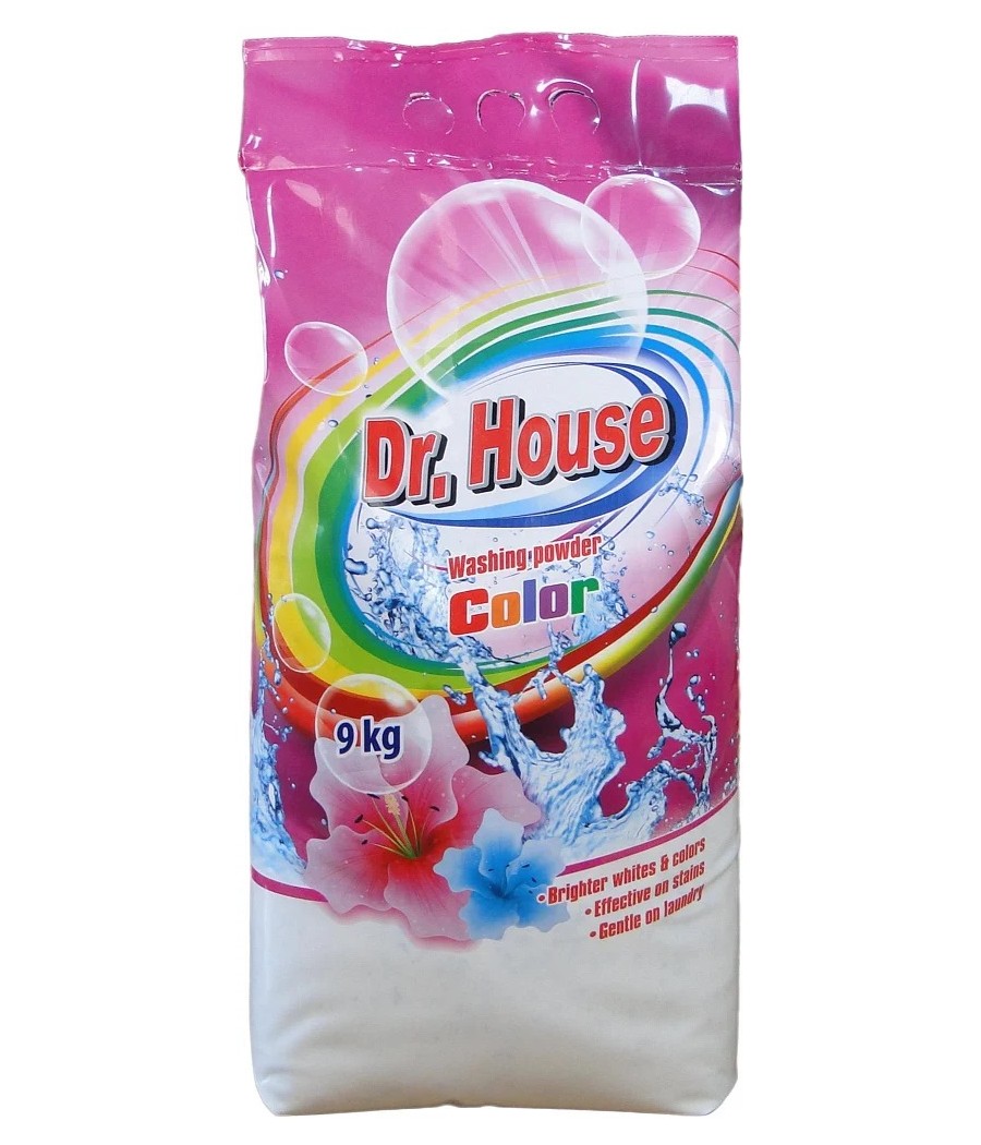 Dr House prací prášok Color 9kg, 90 praní