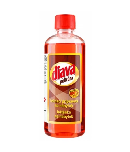 Diava politúra 500ml červená na nábytok