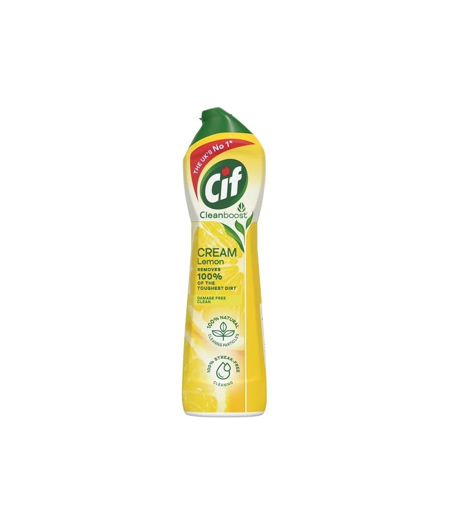 CIF Cream 500 ml Lemon, ŽLTÝ, 1 ks