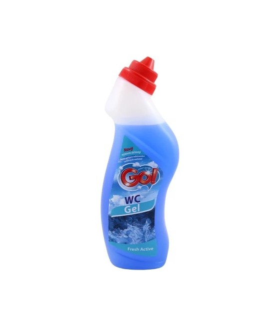 GO! WC gel FRESH & ACTIVE 750ml modrý