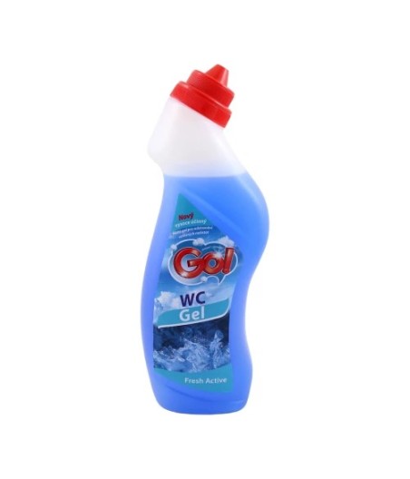 GO! WC gel FRESH & ACTIVE 750ml modrý