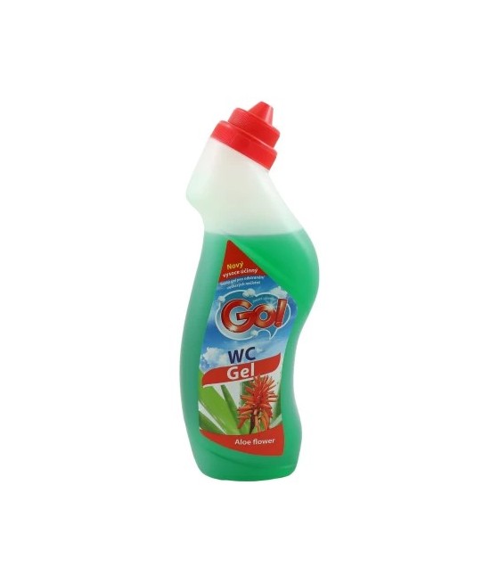 GO! WC gel ALOE FLOWER 750ml zelený