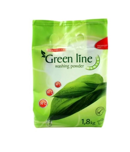 Prací prášok GREEN LINE GENTLE 1,8 kg