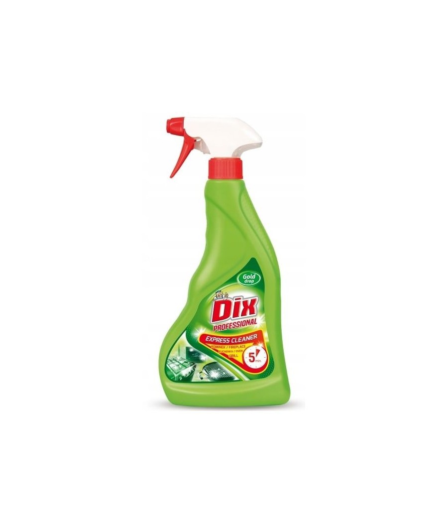 DIX PROFESSIONAL(ZELENÝ) - tekutý čistiaci prostriedok GRIL, KRBY, 500 ml 