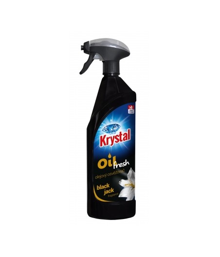 KRYSTAL olejový osviežovač s rozprašovačom, BLACK, 750ml.