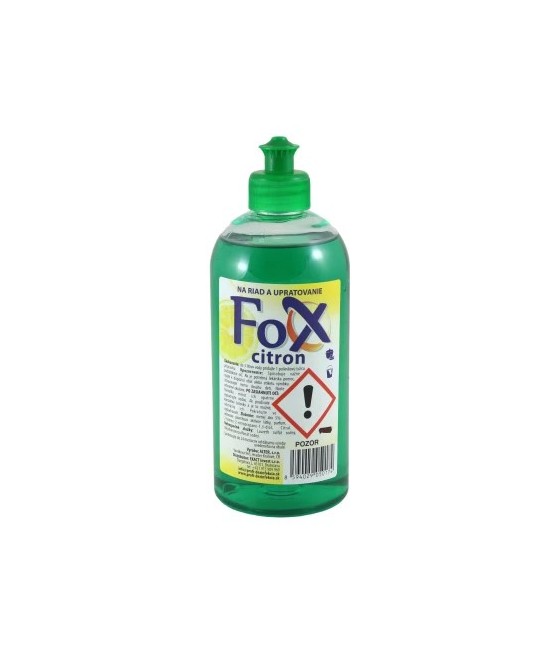 Umývanie riadu FOX CITRÓN 0,5 L