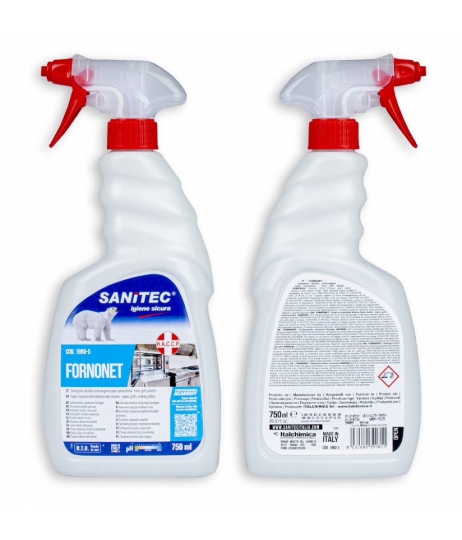 Gril čistič Sanitec FORNONET 750ml