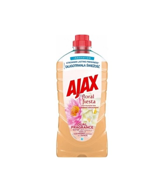 AJAX floral fiesta 1L - Water Lily & Vanilla čistiaci prostriedok na podlahy 