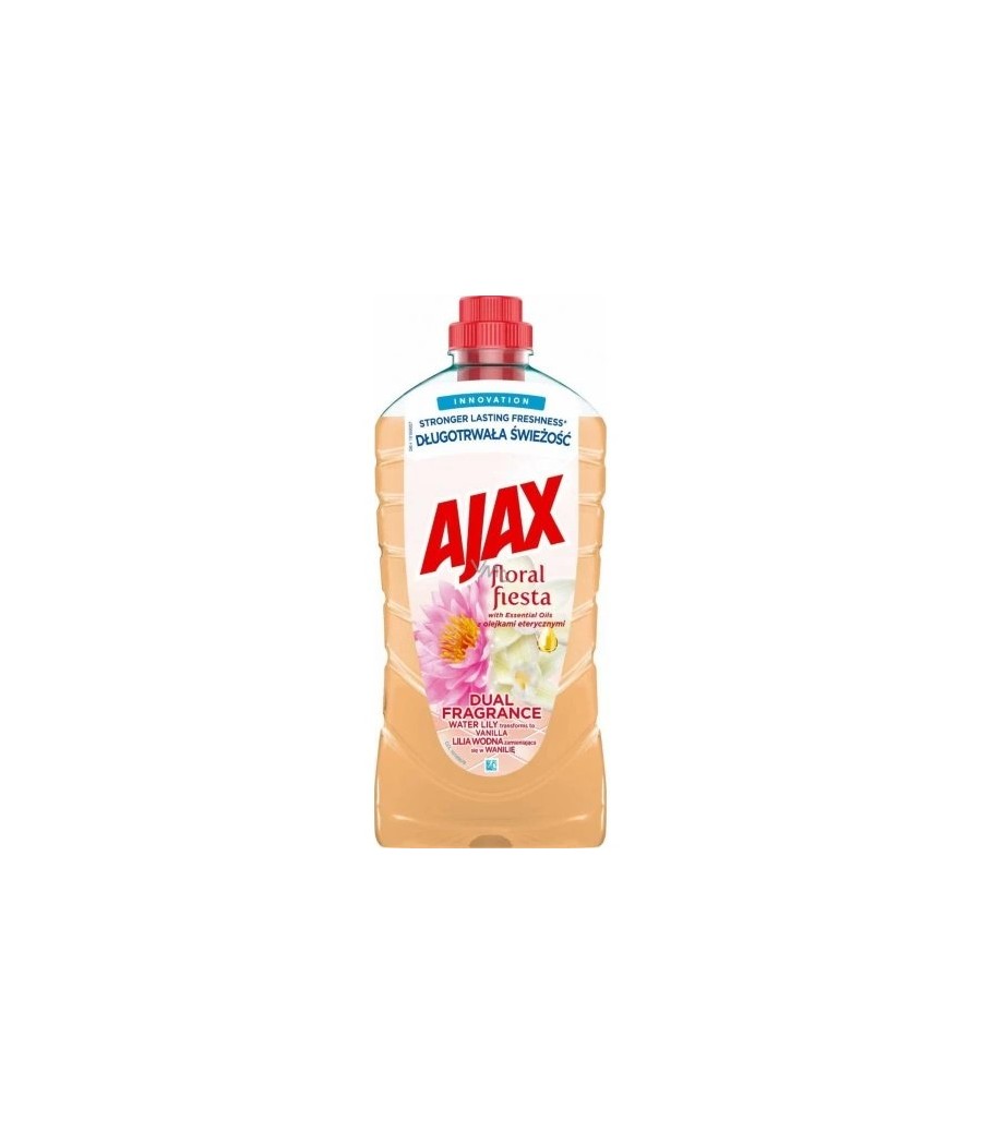 AJAX floral fiesta 1L - Water Lily & Vanilla čistiaci prostriedok na podlahy 