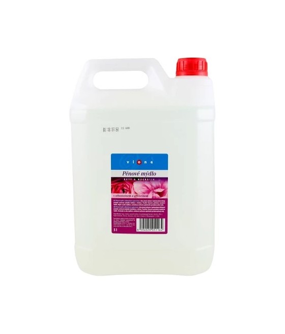 Penové mydlo Vione ROSE & MAGNOLIA, 5L