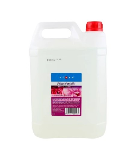 Penové mydlo Vione ROSE & MAGNOLIA, 5L