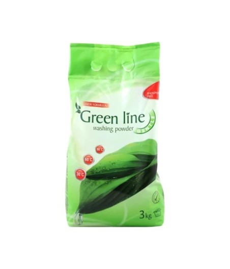 Prací prášok GREEN LINE GENTLE 3 kg