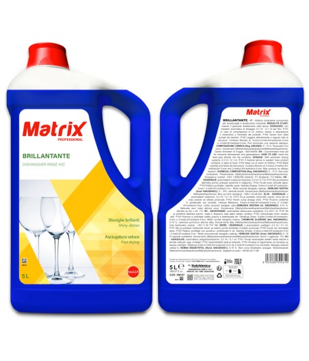 MATRIX - strojný oplachovací prostriedok BRILLANTANTE, 5kg