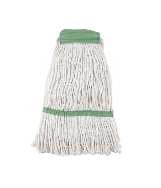 Strapcový mop BAVLNA 400g, BIELY