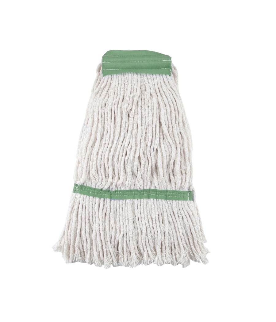 Strapcový mop BAVLNA 400g, BIELY