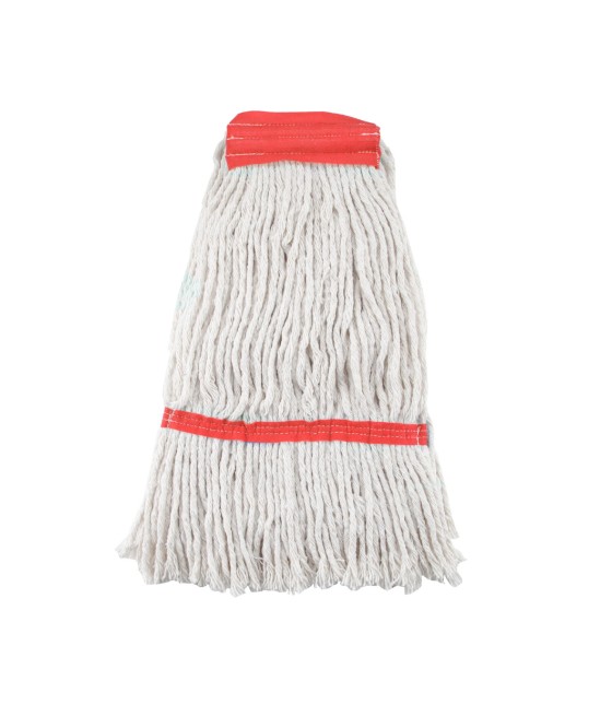 Strapcový mop BAVLNA 400g, BIELY