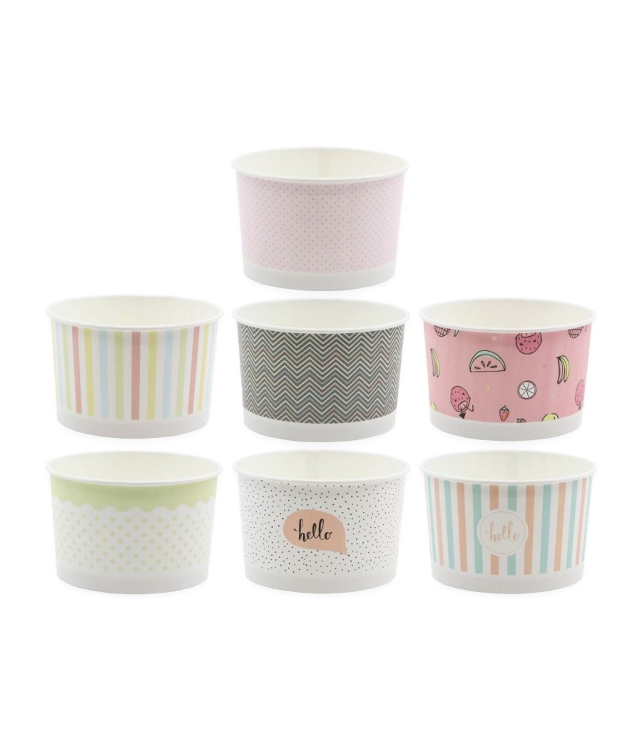 Miska na zmrzlinu 245ml Pastel 25ks