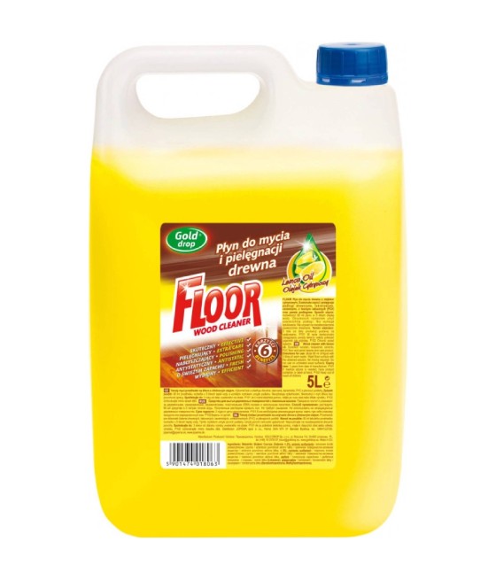 FLOOR - prípravok na úmývanie drevených podláh Citrón 5 L