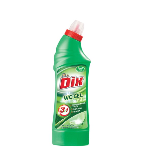 DIX - WC gél na toalety, LES, 750 ml