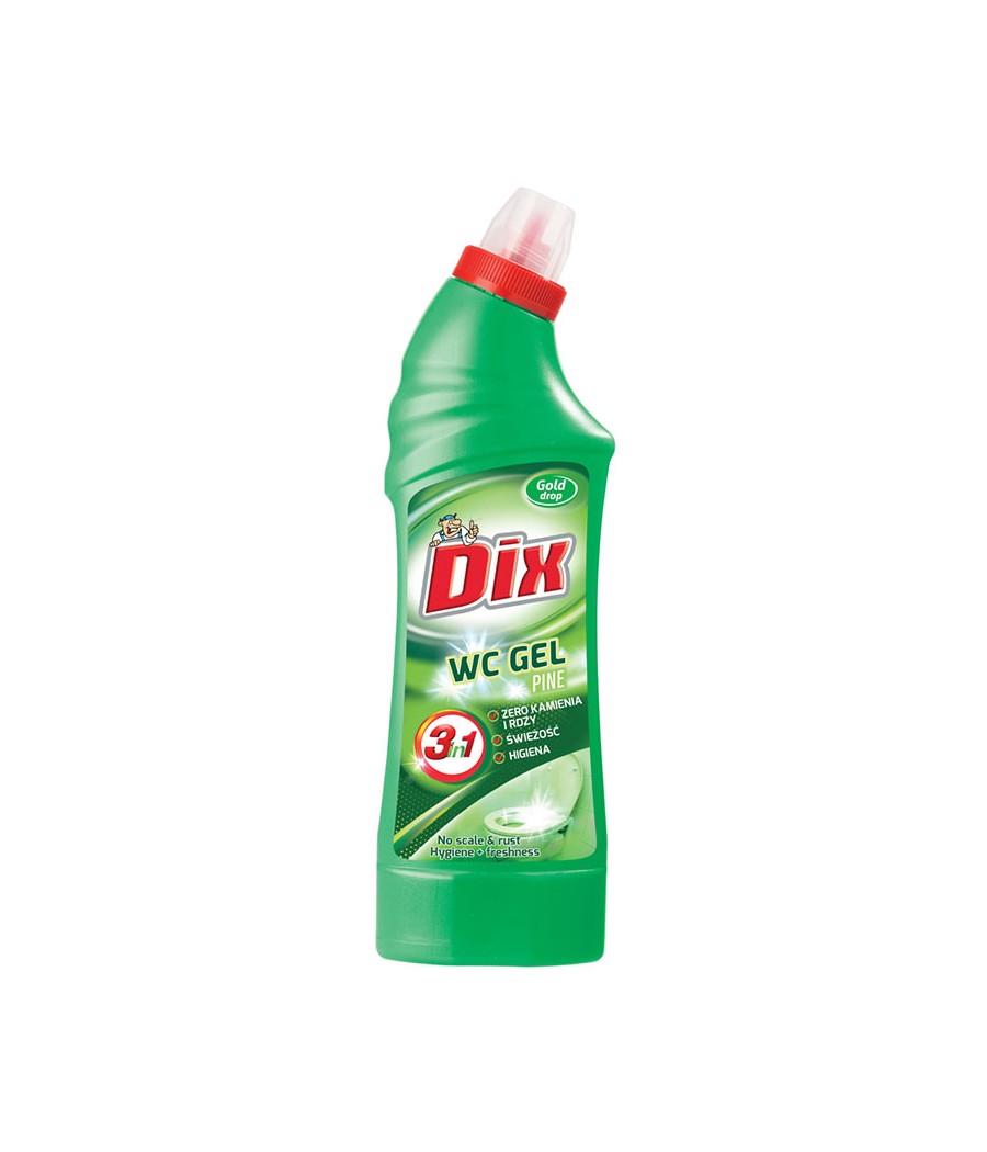 DIX - WC gél na toalety, LES, 750 ml