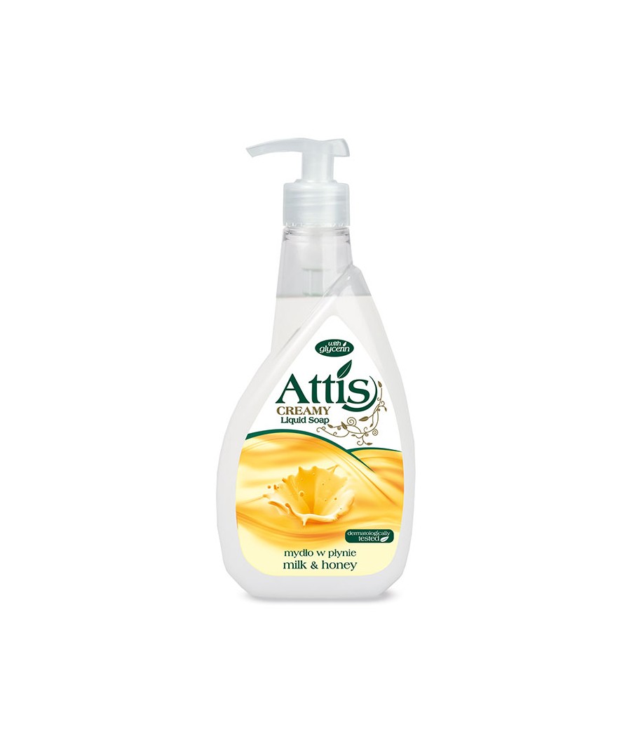 ATTIS tekuté mydlo s pumpičkou, 400ml - MIX