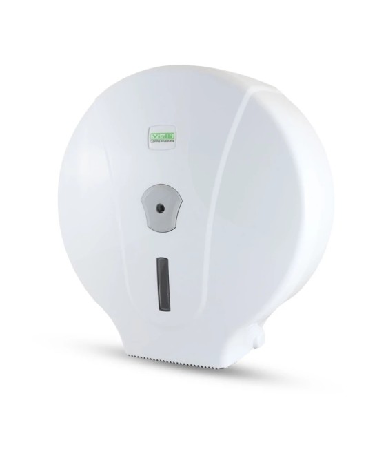 Zásobník na toaletný papier JUMBO 19cm, BIELY, 1ks