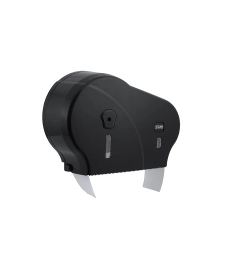 Zásobník na TP Jumbo DOUBLE MINI JUMBO, ČIERNY, 1ks