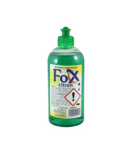 Umývanie riadu FOX CITRÓN 0,5 L