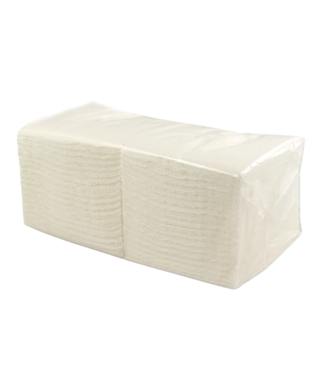 Servítky biele 2vrst. 24x24cm, 250ks