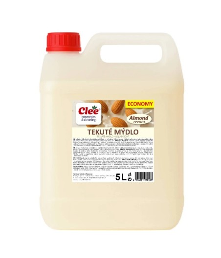 CLEE Tekuté mydlo ALMOND (mandľa) 5L