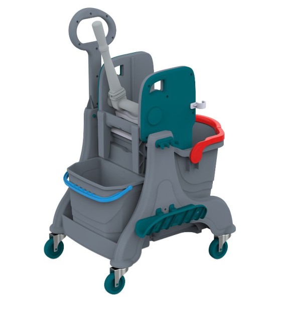 Upratovecie dvojité vedro na čistenie, 8L + 25L