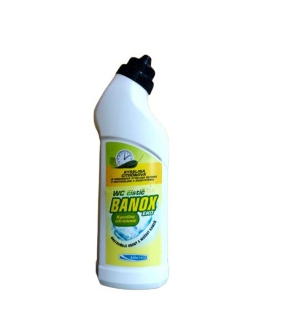 BANOX WC čistič C6H8O7 + EKO (00) 750 ml