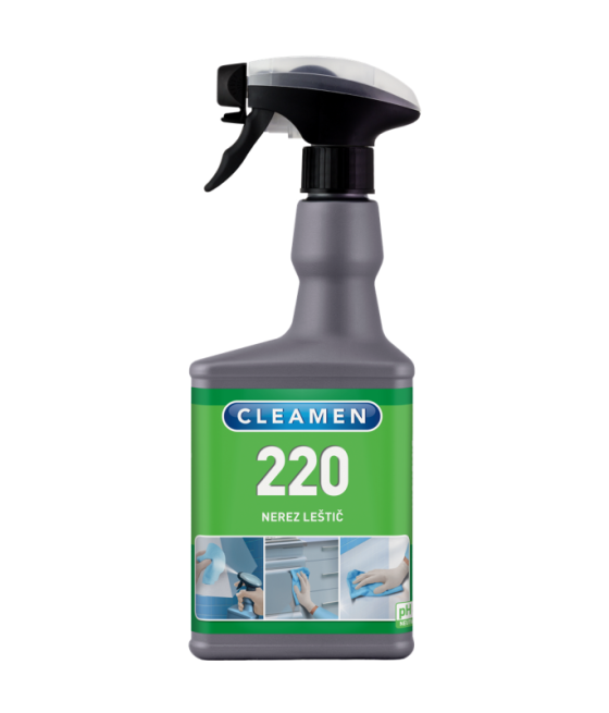 CLEAMEN 220, nerez leštič, 550ml