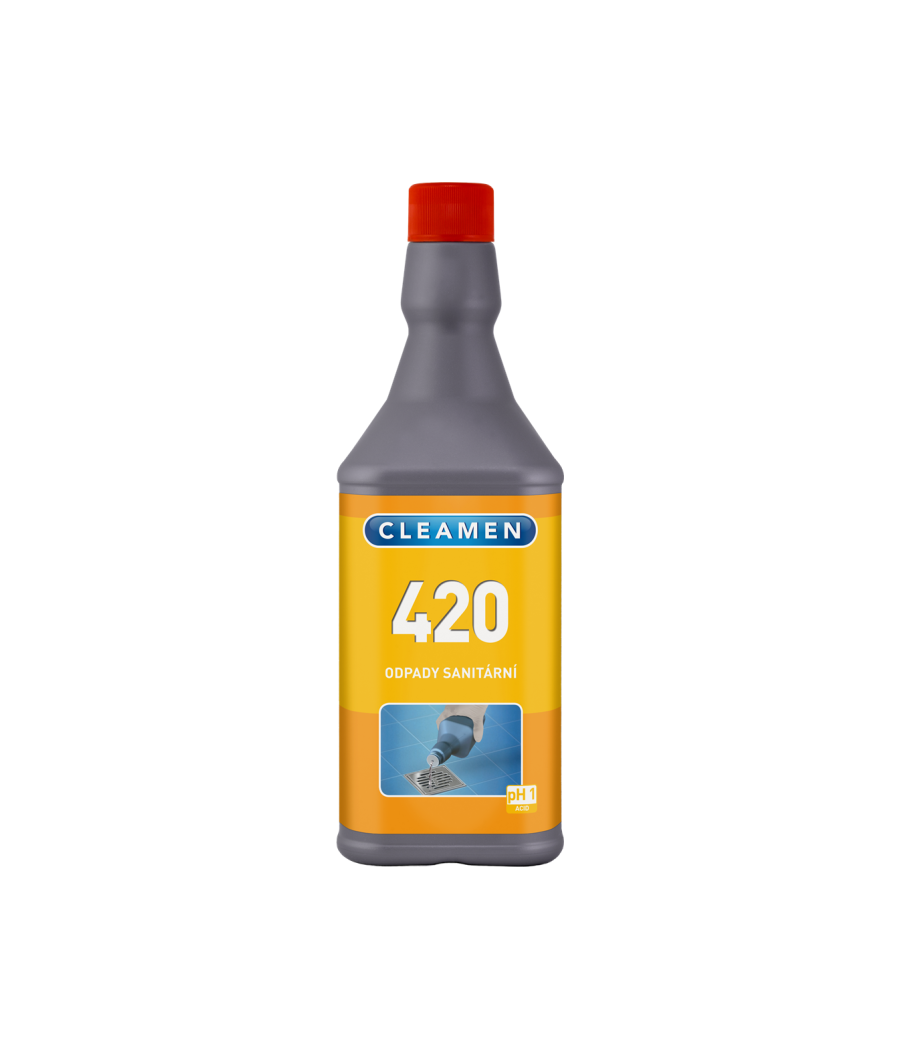 CLEAMEN 420 odpady sanitárne 1L
