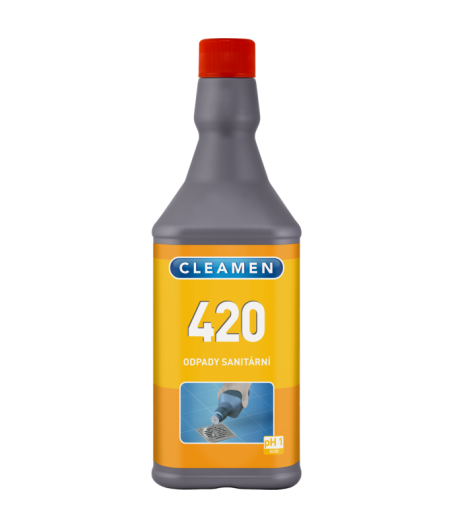 CLEAMEN 420 odpady sanitárne 1L
