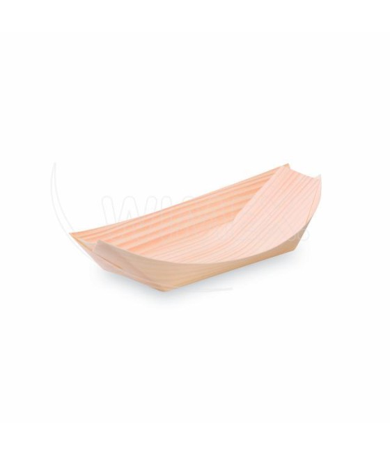 Fingerfood miska drevená lodička 16,5 x 8,5 cm 100 ks/bal.