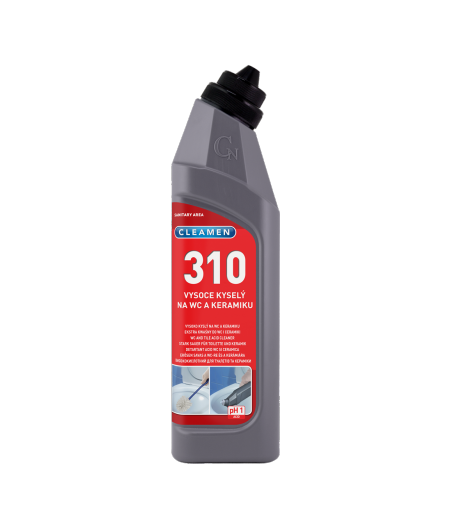 CLEAMEN 310 gélový čistič WC, 750ml