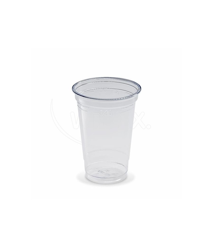 Plastový pohár PET 400ml, TRANSPARENTNÝ, 95mm, 50ks/bal