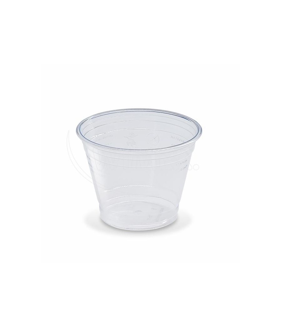 Plastový pohár PET 250ml, TRANSPARENTNÝ, 95mm, 50ks/bal