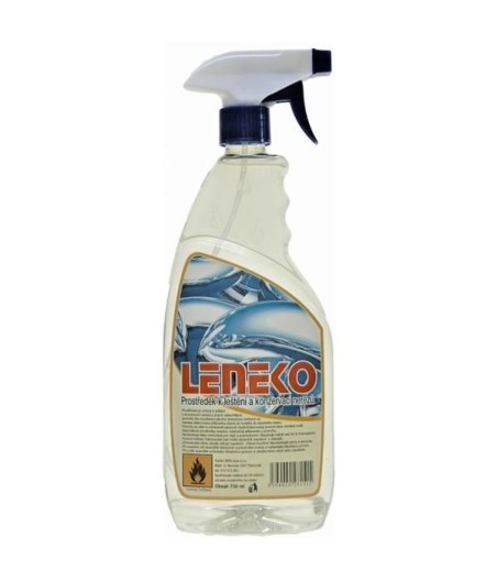 LENEKO 750 ml, leštenie a čistenie nerezu, PET flaša s rozprašovačom