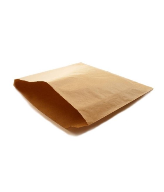 Papierový sáčok na SNACK hnedý, 17,8 x17,8 cm, 100ks/bal